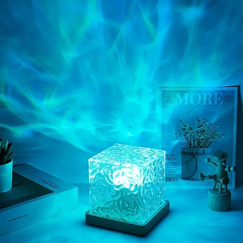 Ocean Wave Water Lamp Ripple Night Light