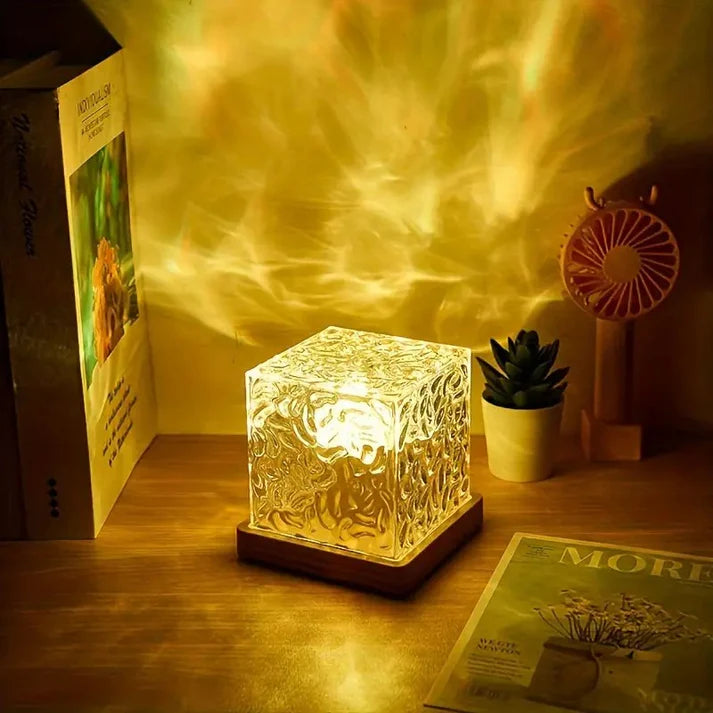 Ocean Wave Water Lamp Ripple Night Light