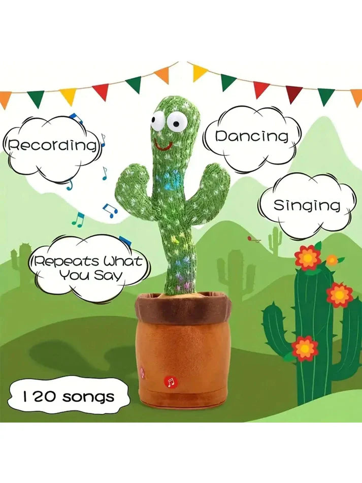 Green cactus Talking Toy