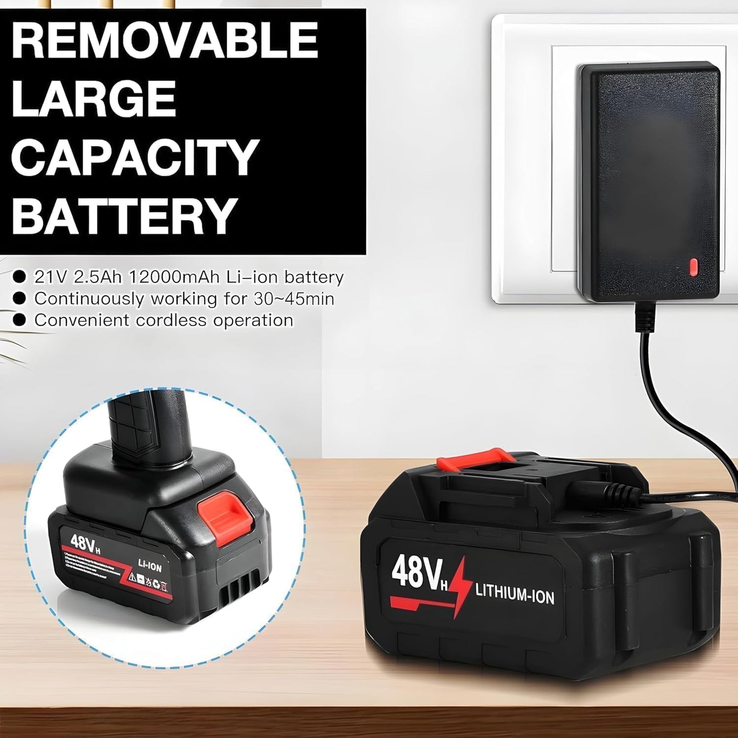 Cordless Portable Wireless Pressure Washer Gun