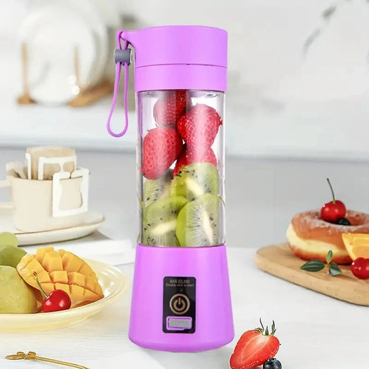 Portable 6 Blade Juicer - 2 USB