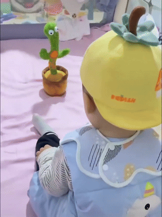 Green cactus Talking Toy