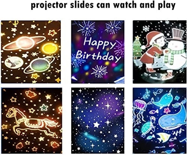 Bunny’s Carousel Rotating LED Night Light Projector