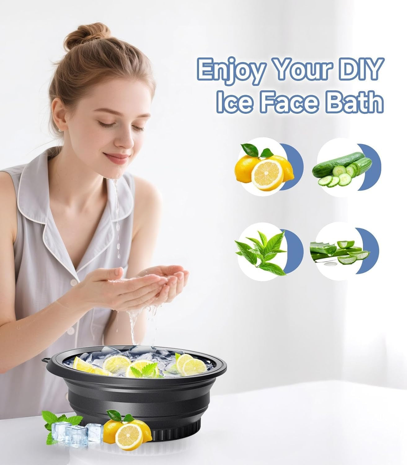 Face Ice Bath Bowl