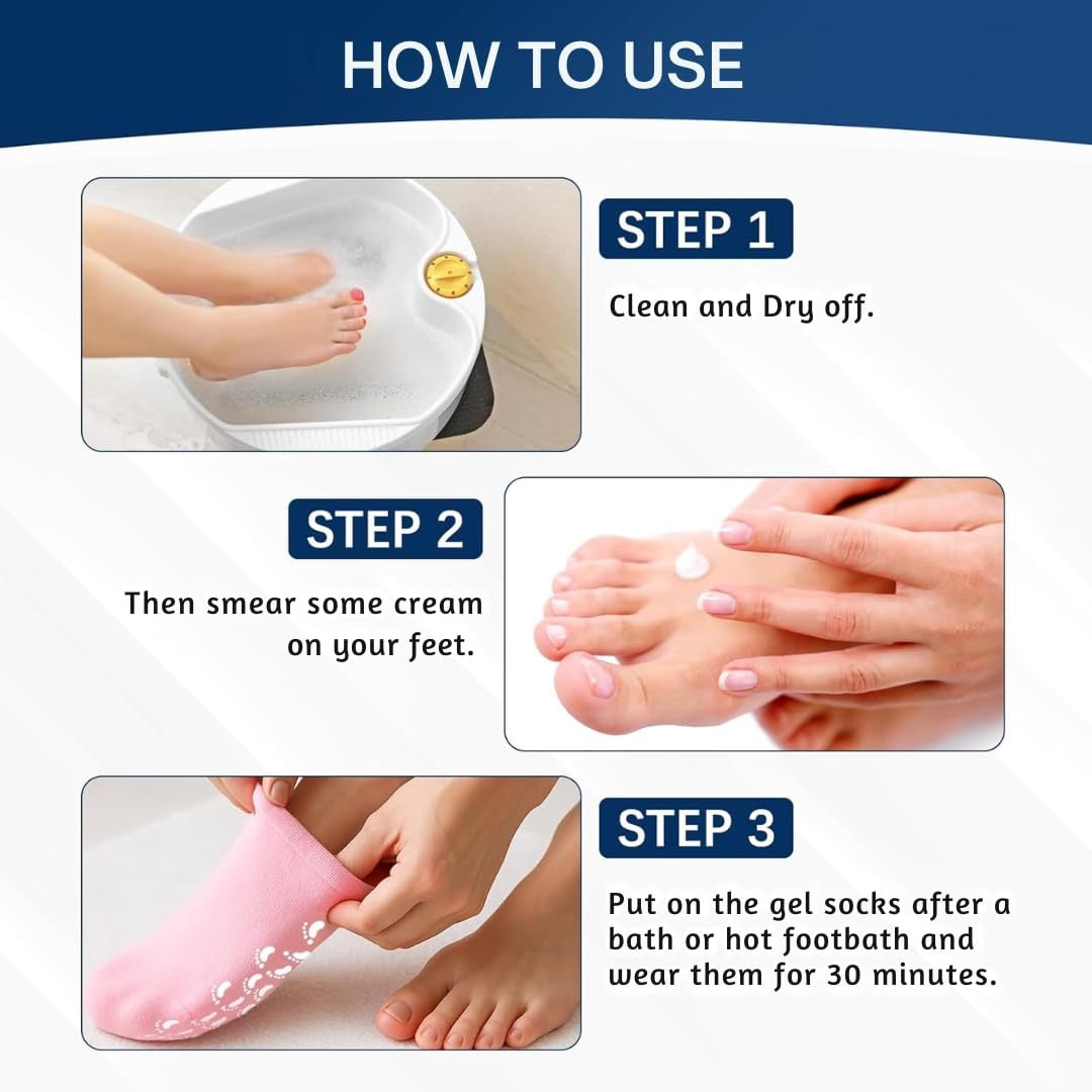 Silicone Gel Spa Socks