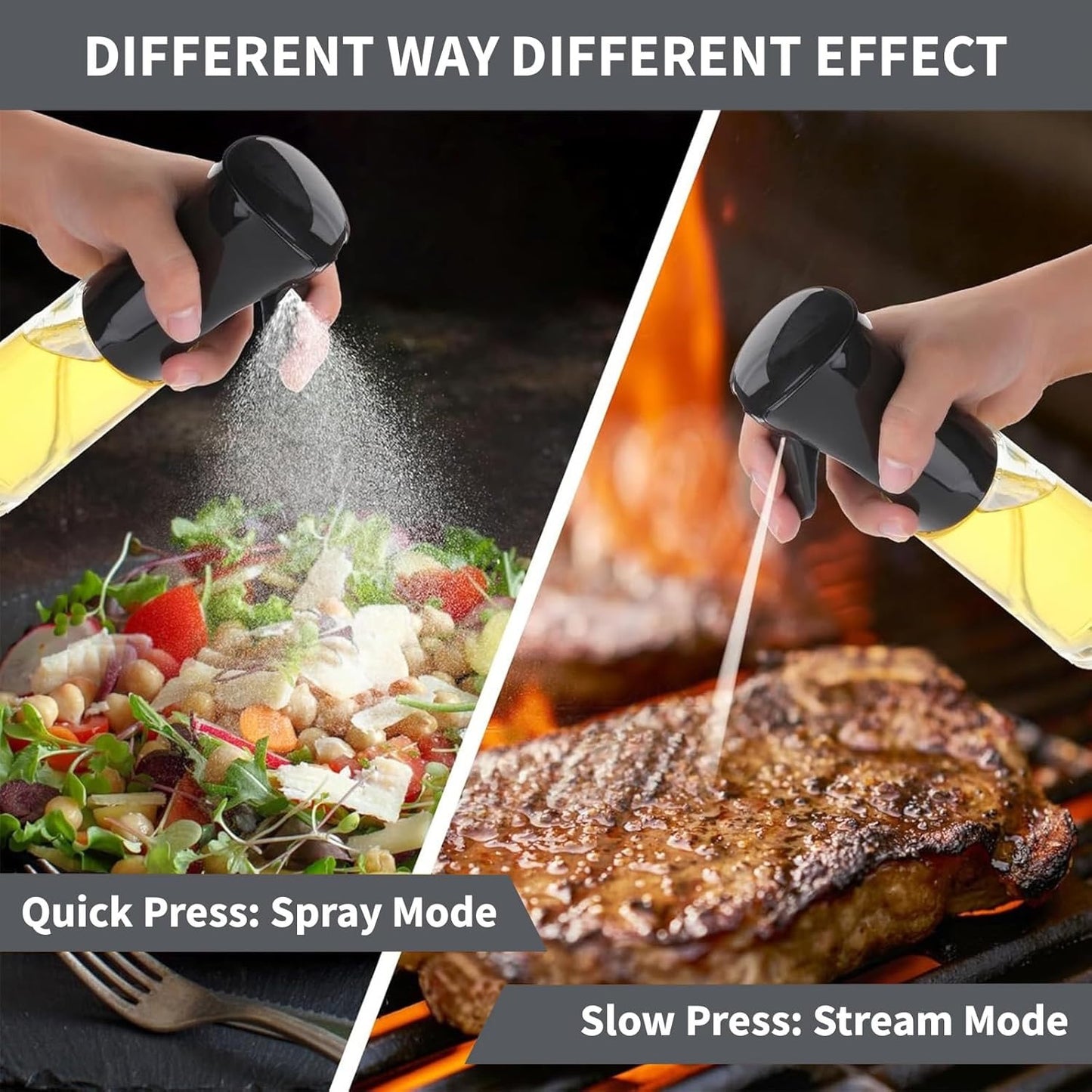 Glass oil Spray Dispenser