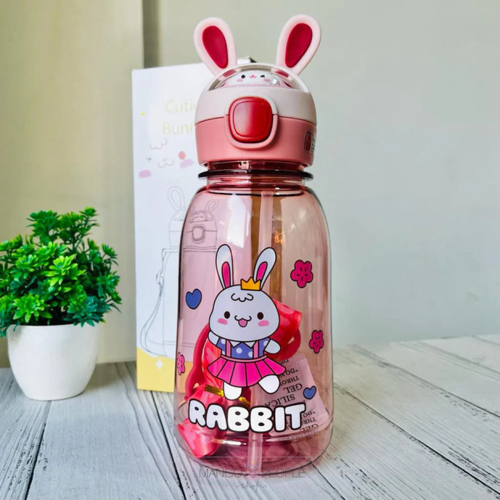 Cute Bunny Water Bottle 760ML